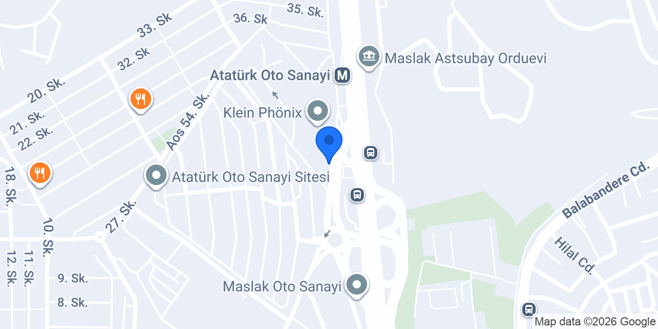 Seranit Maslak Mağaza konumu