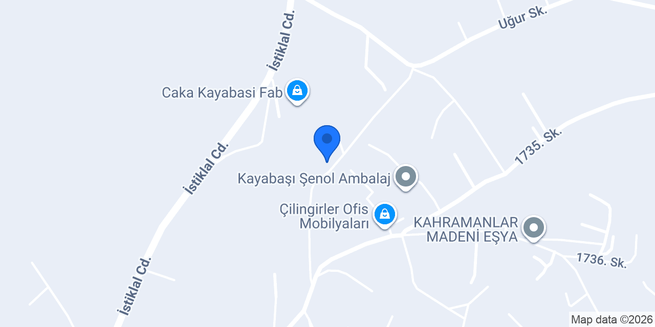 Dinamik Matbaa konumu
