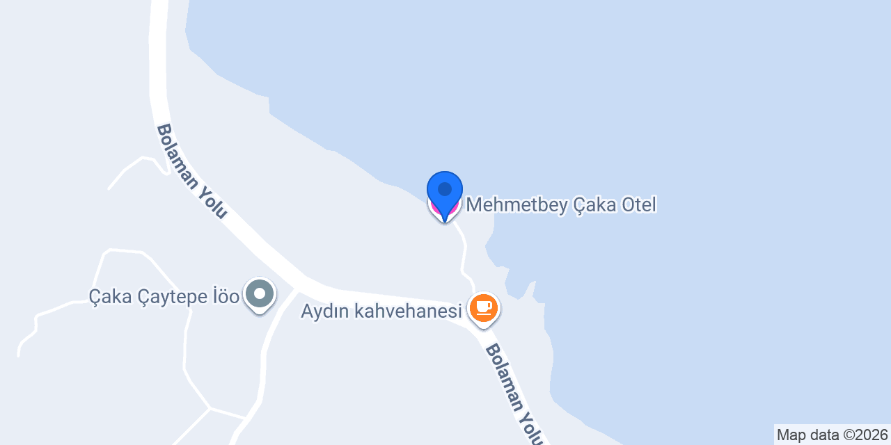Mehmetbey Çaka Otel konumu