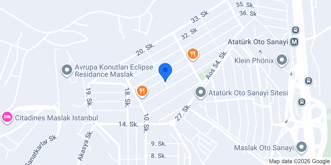 Egem Oto Boya AkzoNobel konumu