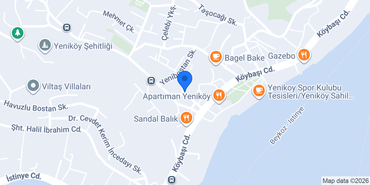 Yeniköy Dent konumu