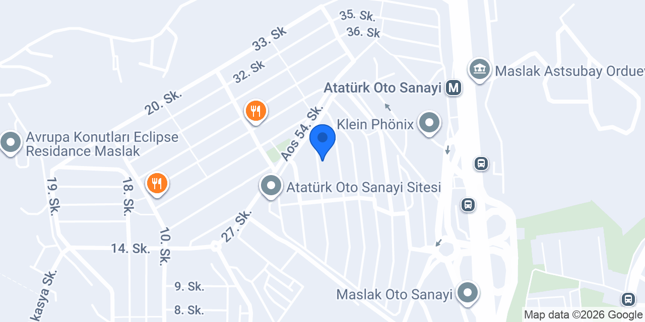 DeDe Jant Onarım Merkezi konumu
