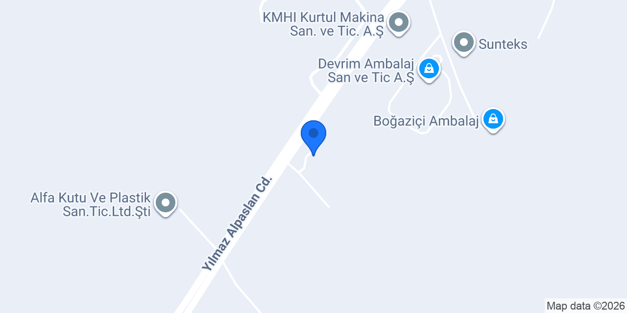 Koç Plastik konumu