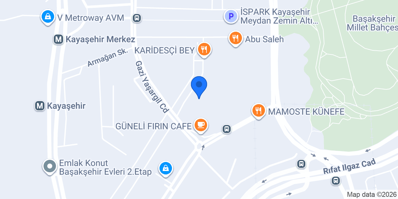 شركة ديكورات إسطنبول - GRANIT GRUOP konumu