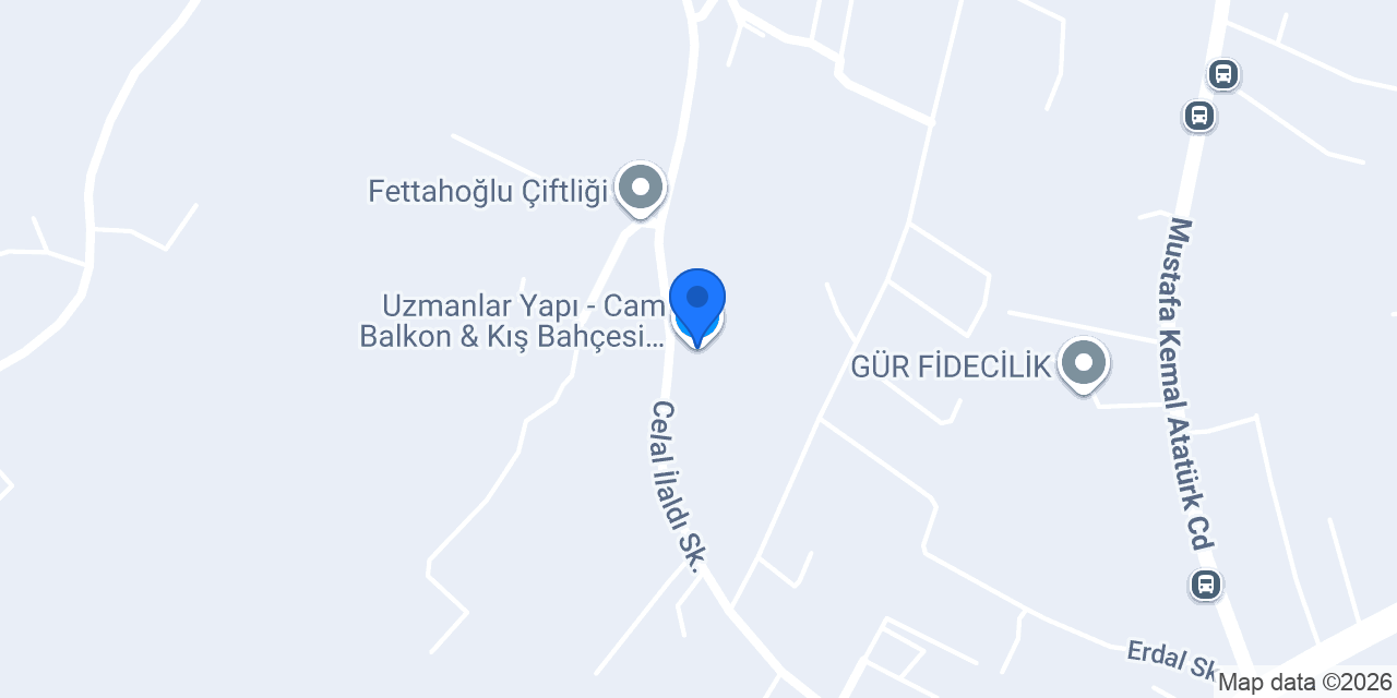 Uzmanlar Yapı - Cam Balkon & Kış Bahçesi Çatalca / İstanbul konumu