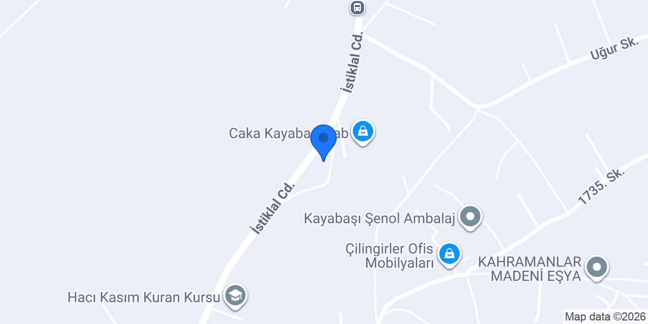 5k Beton Yapı Elemanları konumu