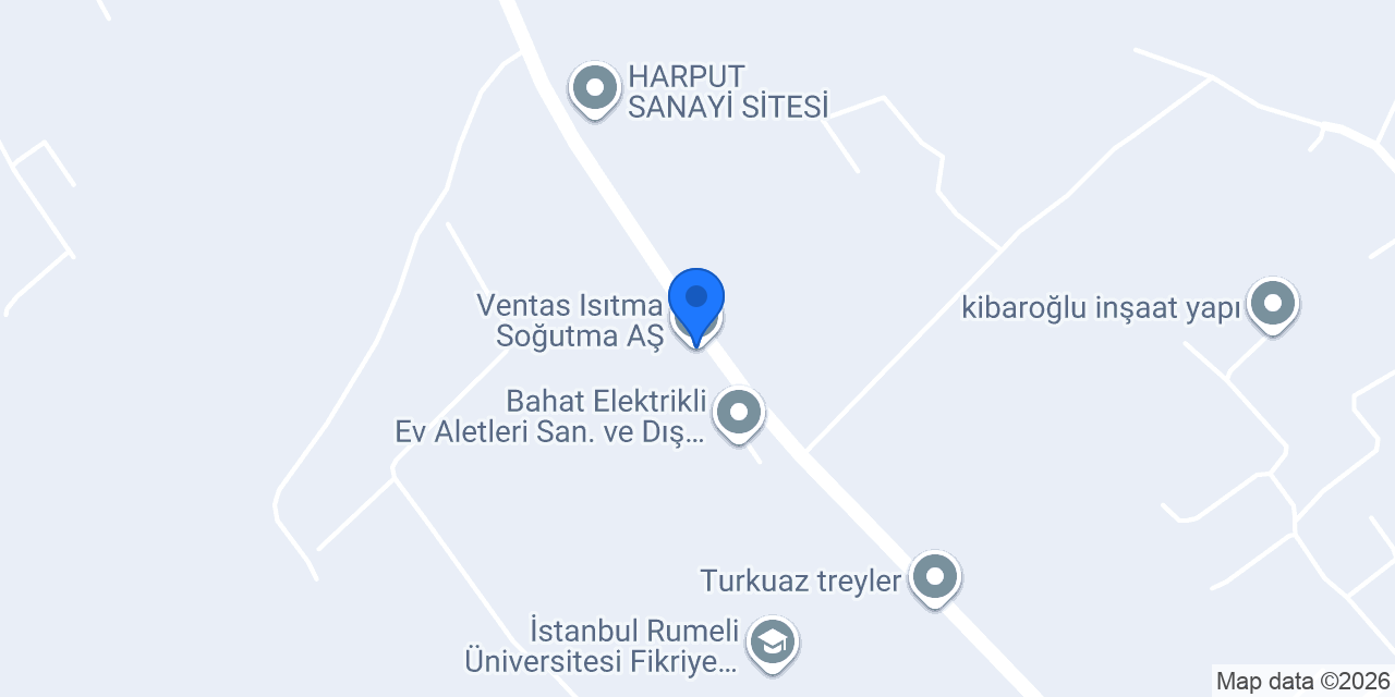 Ventas Isıtma Soğutma AŞ konumu