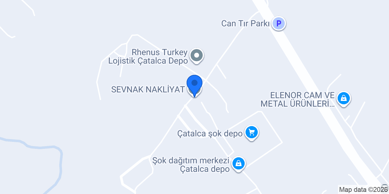 SEVNAK NAKLİYAT konumu