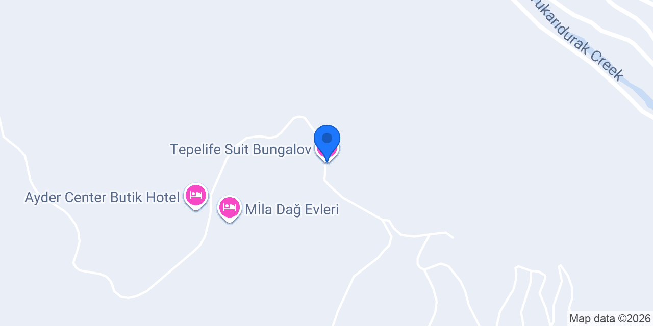 Tepelife Suit Bungalov konumu