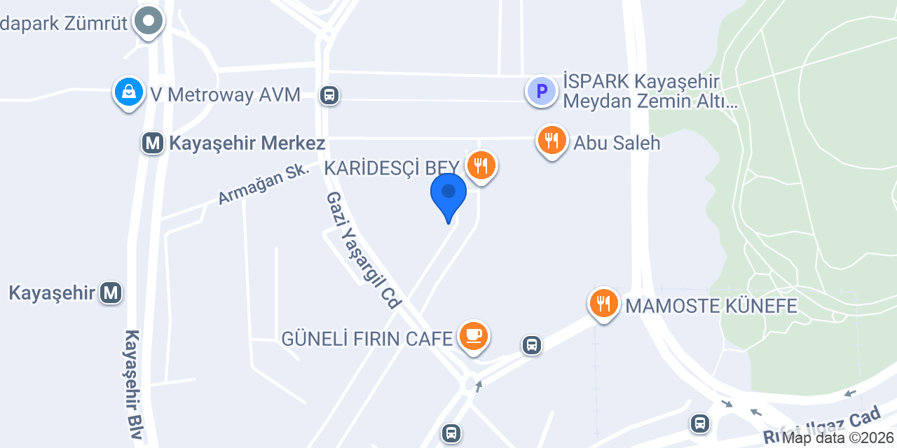 شركة الزين اسطنبول konumu