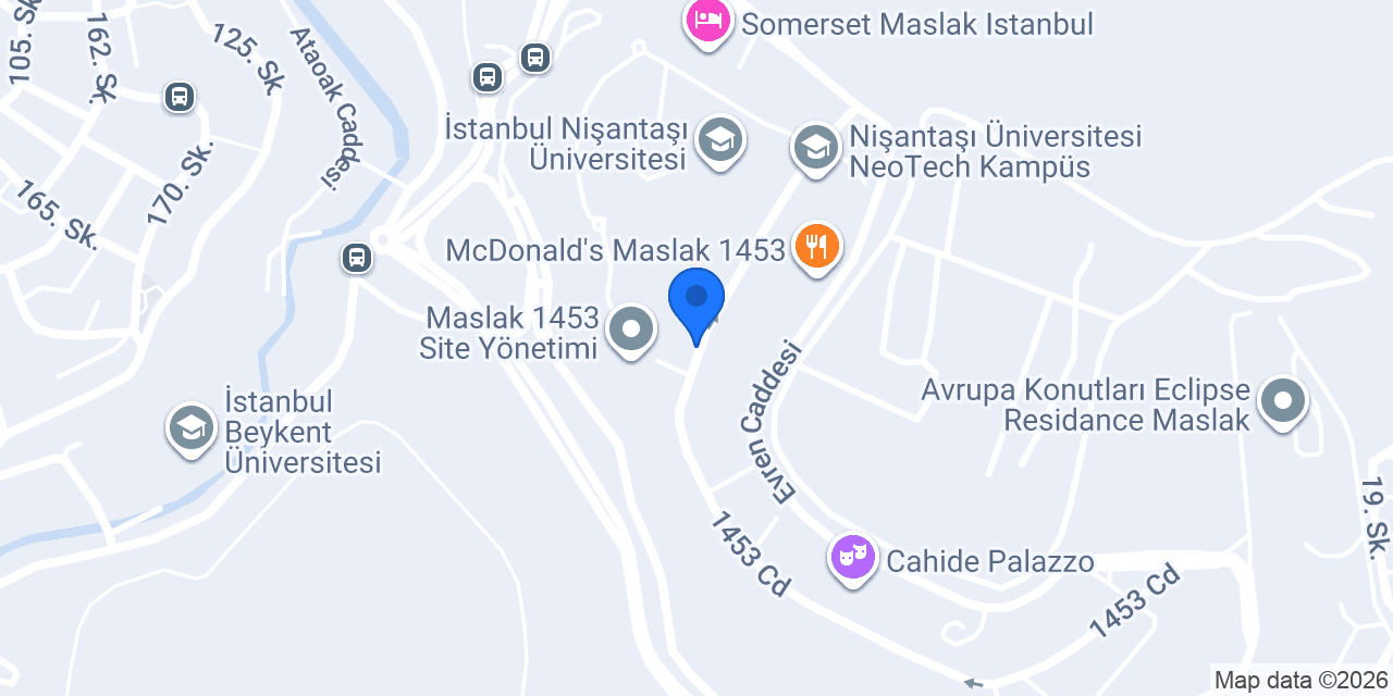 REFRESH KUAFÖR MASLAK konumu