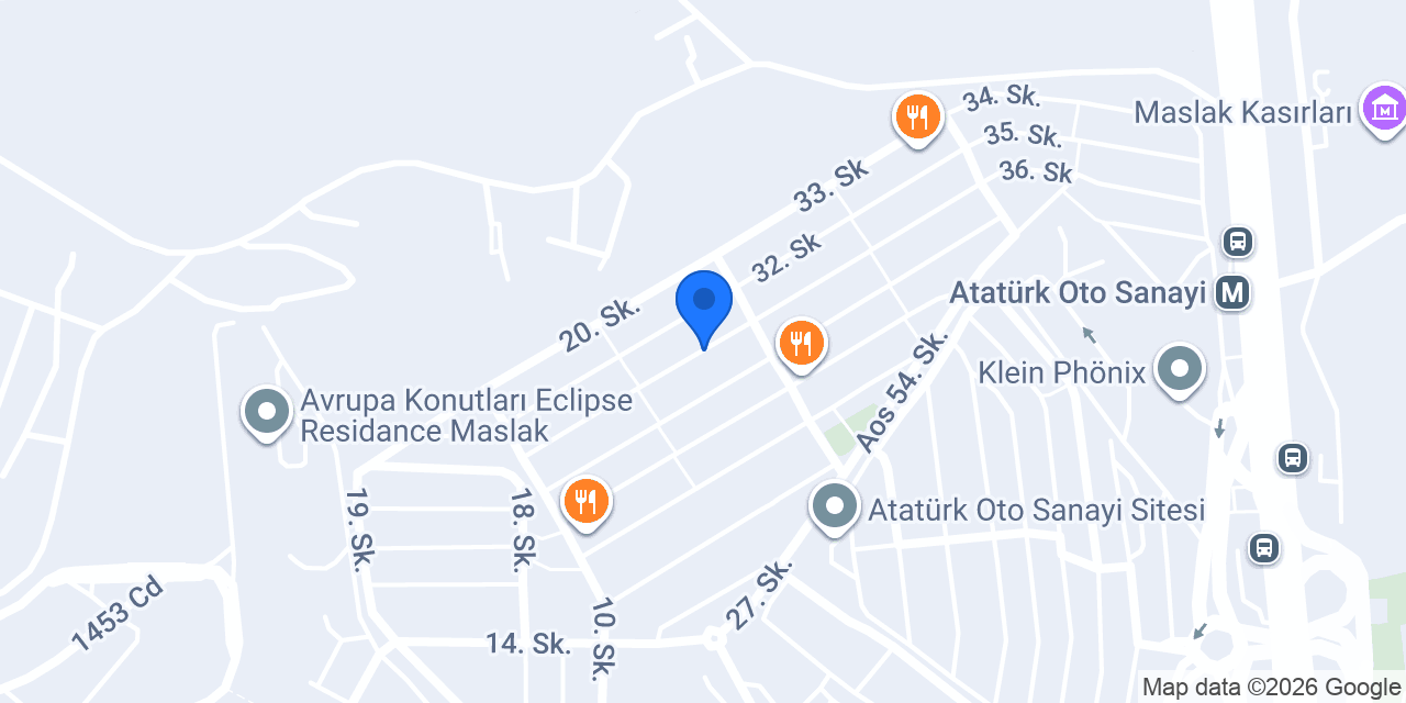 Önay Otomotiv konumu