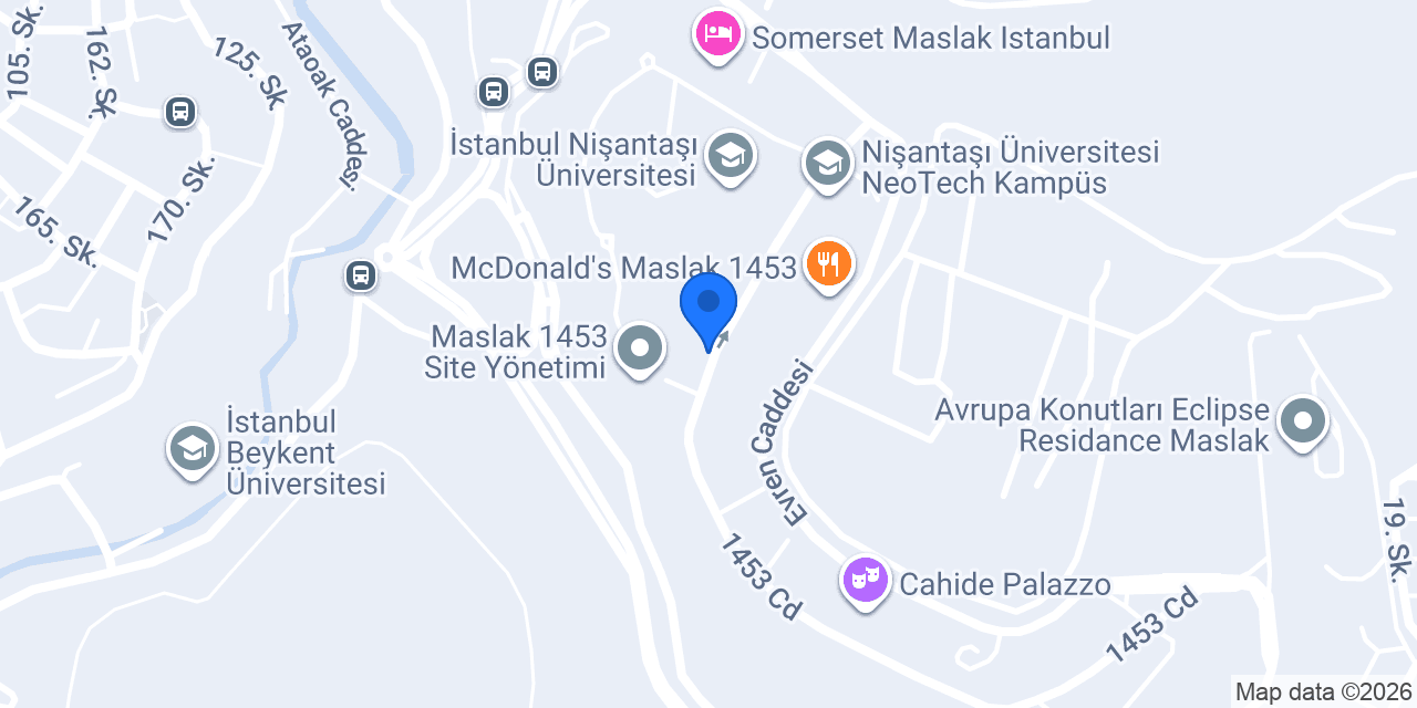 Pusula Real Estate konumu