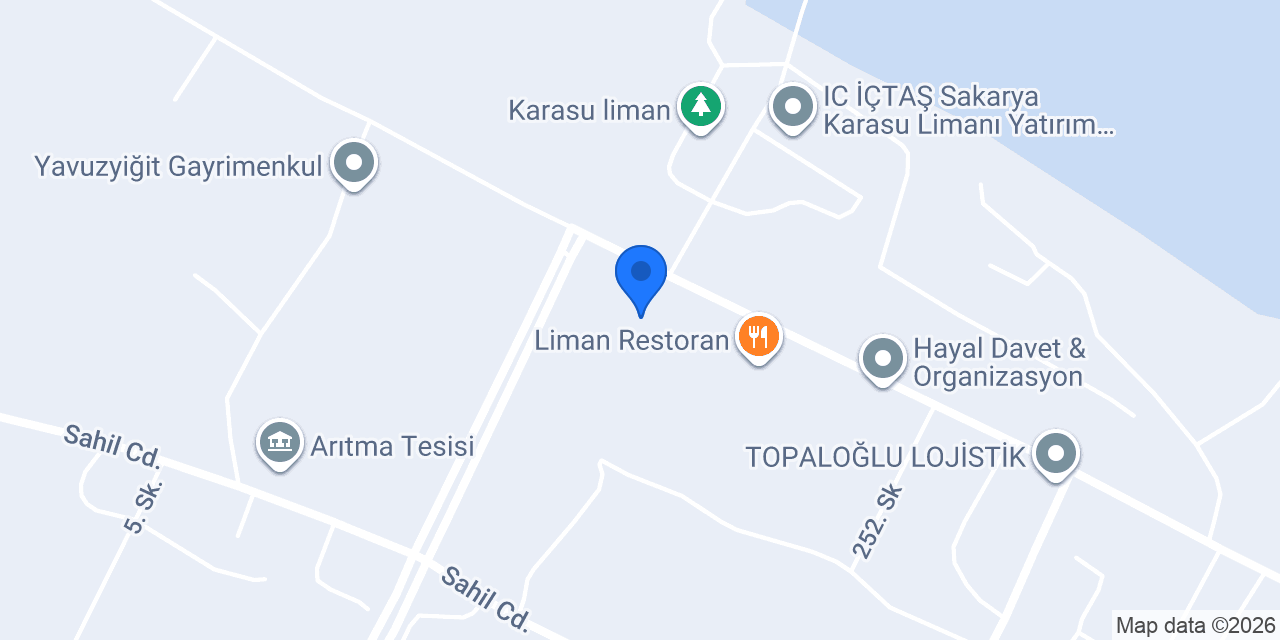 Karasu Tırcılar Kooperatifi SS109 konumu