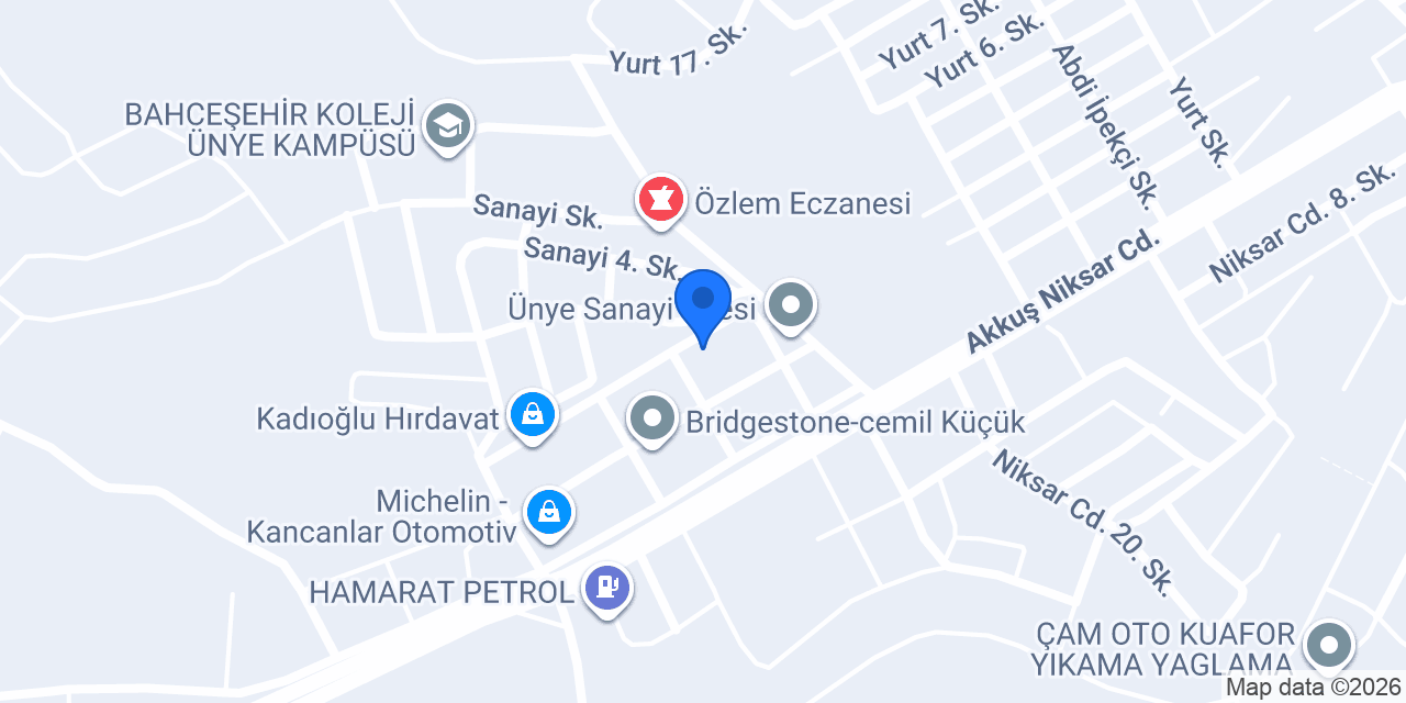 ÜNYILDIZ SEL ÇAPA MAKİNALARI konumu