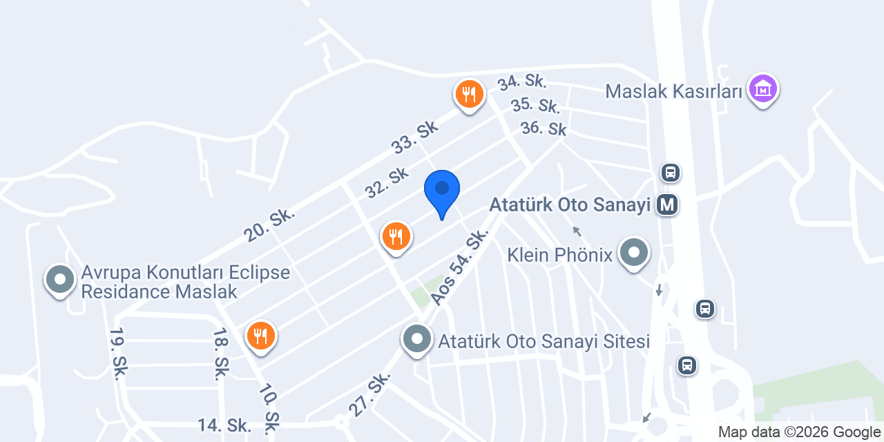 Oto Ak konumu