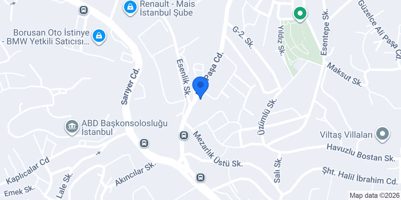 Diş Hekimi Özay Mutlay konumu