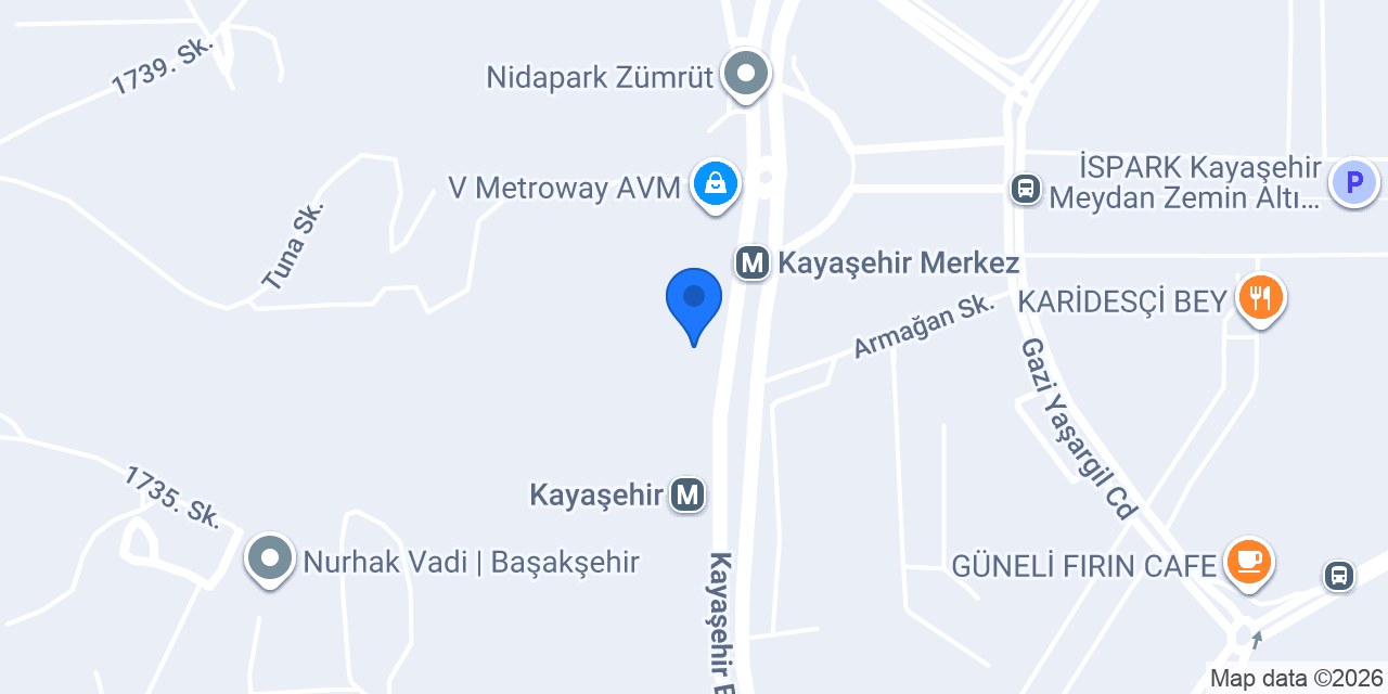 Koras Group A.Ş. konumu