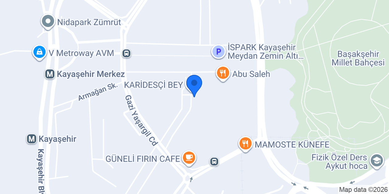 Emir Erkek Kuaförü konumu