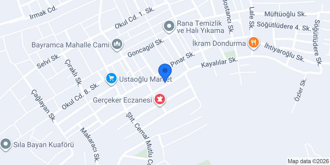 Bayramca Anaokulu konumu