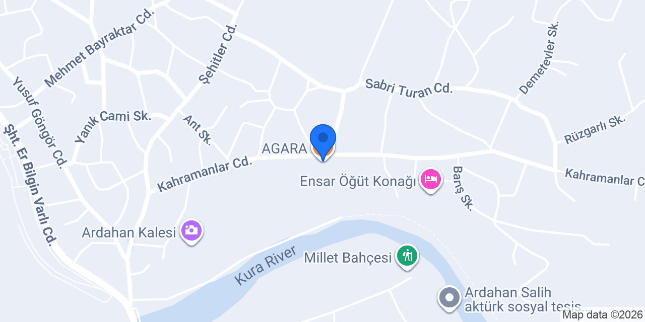 AGARA konumu
