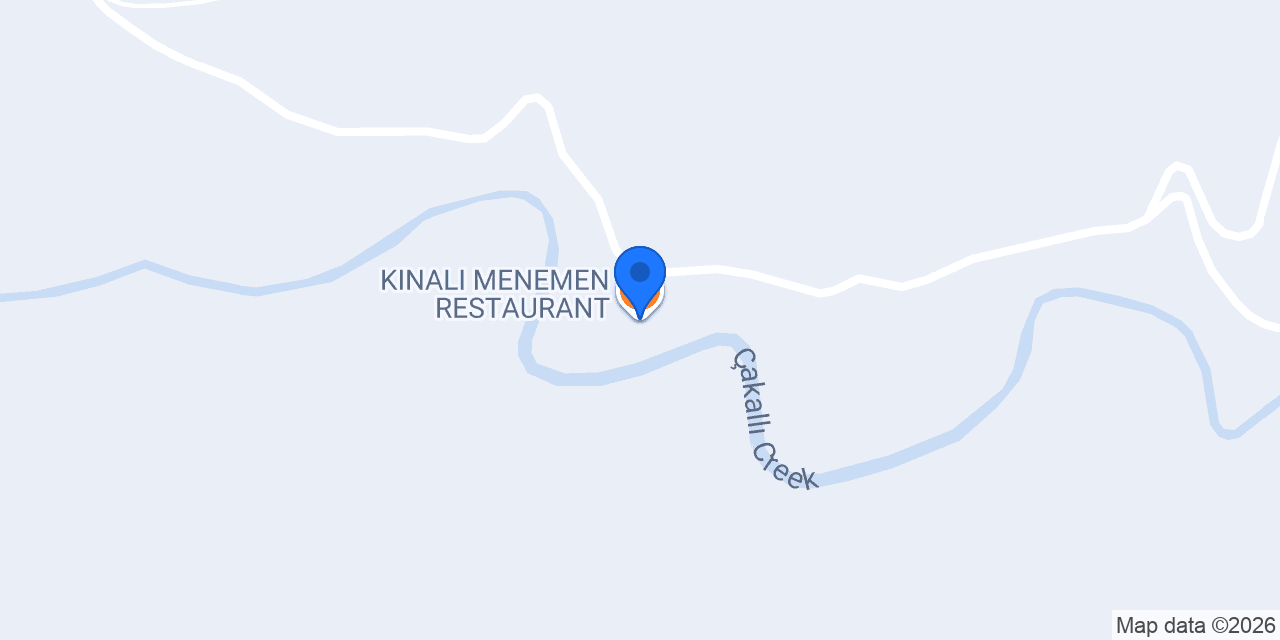 KINALI MENEMEN RESTAURANT konumu