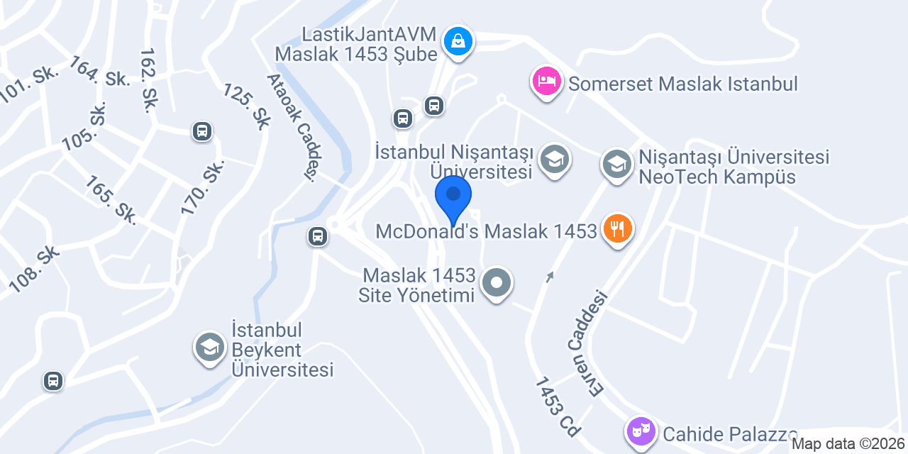 Maslak Apart konumu