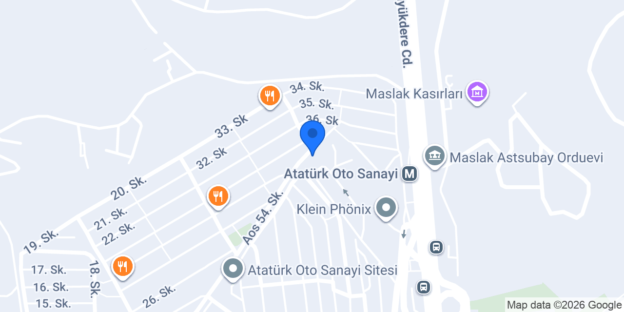 Aydın Oto konumu