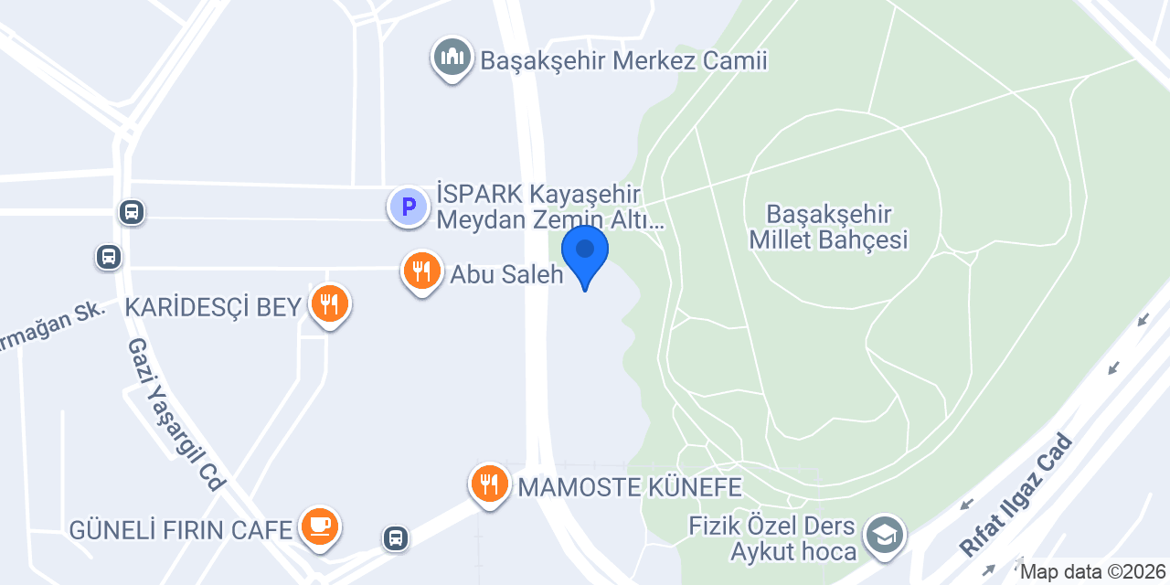 Center Clinic Başakşehir konumu