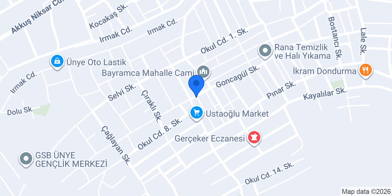 Bayramca Aile Sağlık Merkezi konumu