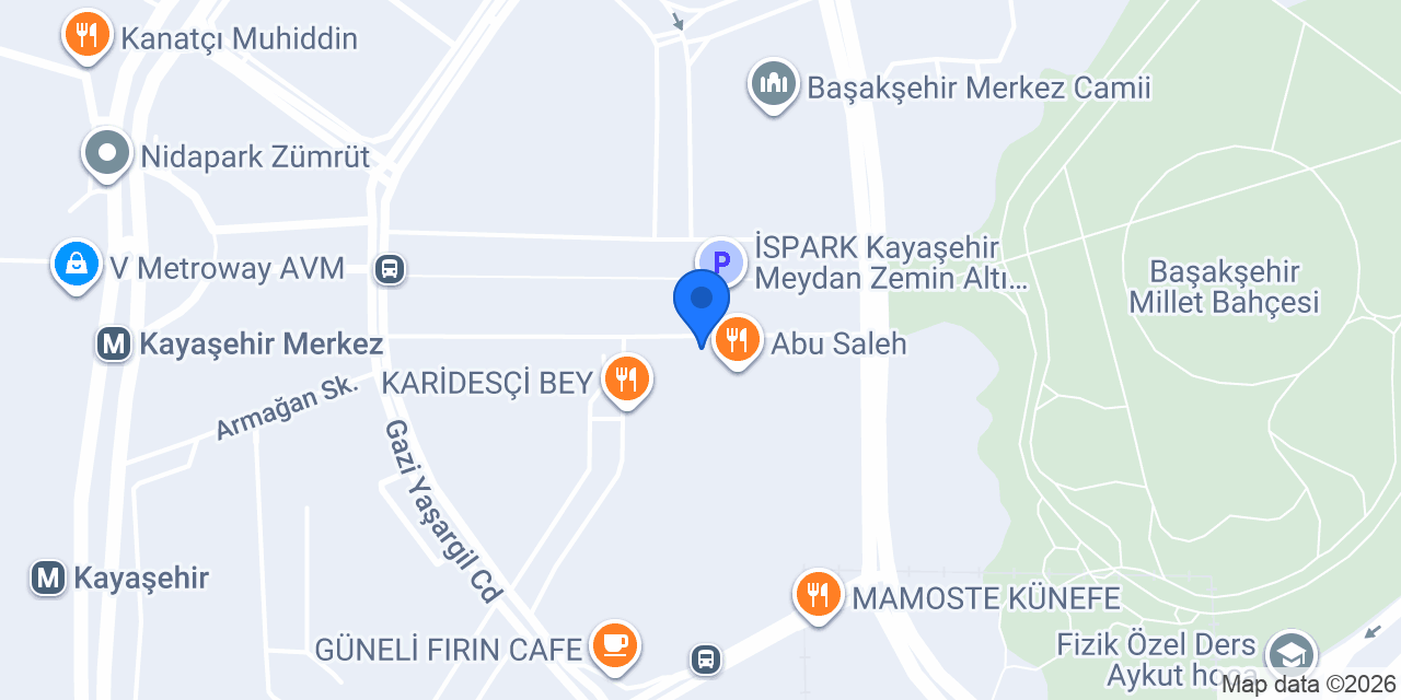 مركز القبة الذهبية | Altın Kubbe konumu