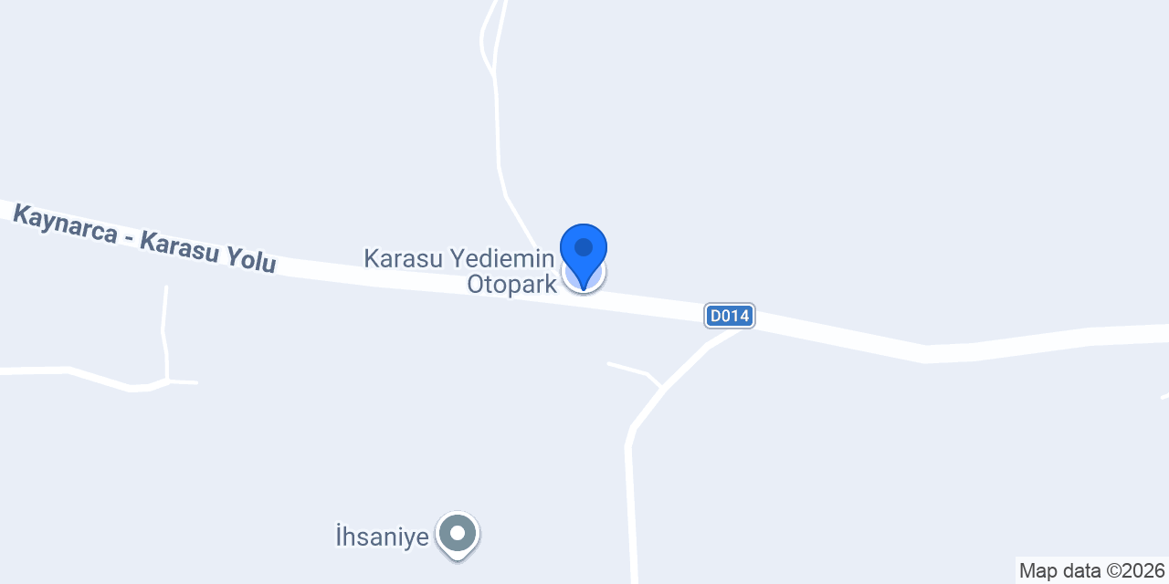 Karasu Yediemin Otopark konumu