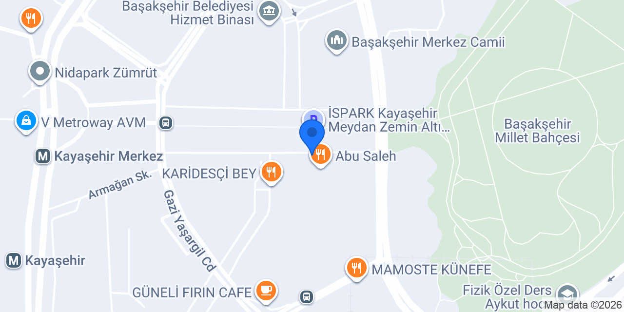 HATAY KITIR DÖNER BAŞAKŞEHİR (KITIR CHİCKEN) konumu