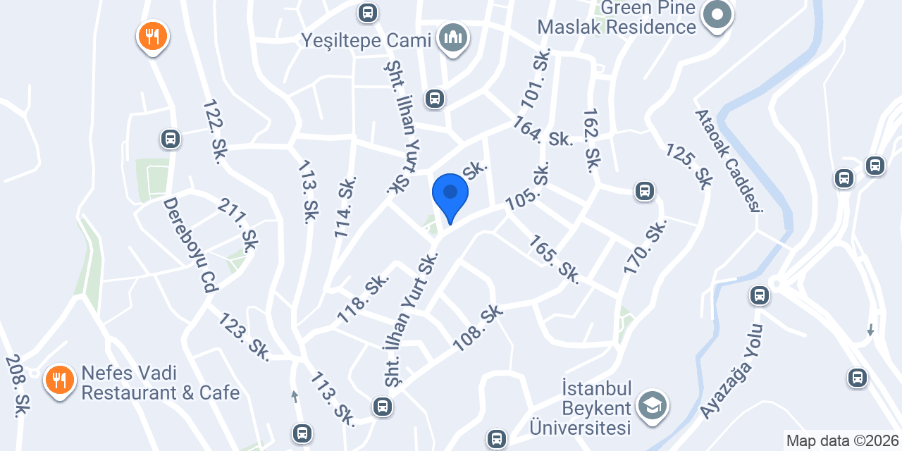 Mefa Anahtarcı ve çilingir konumu