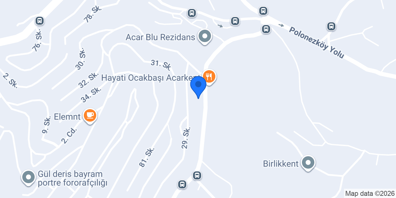 Yayla Sauna konumu