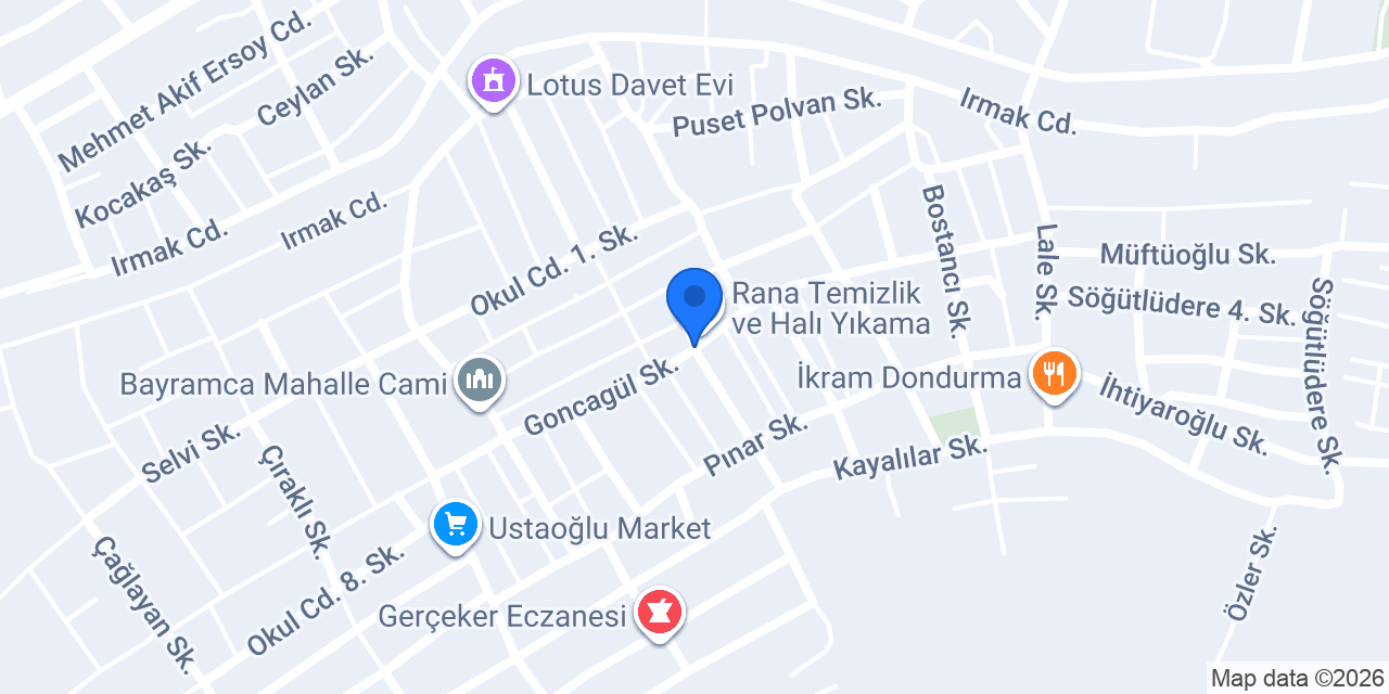 Kök Eczanesi konumu
