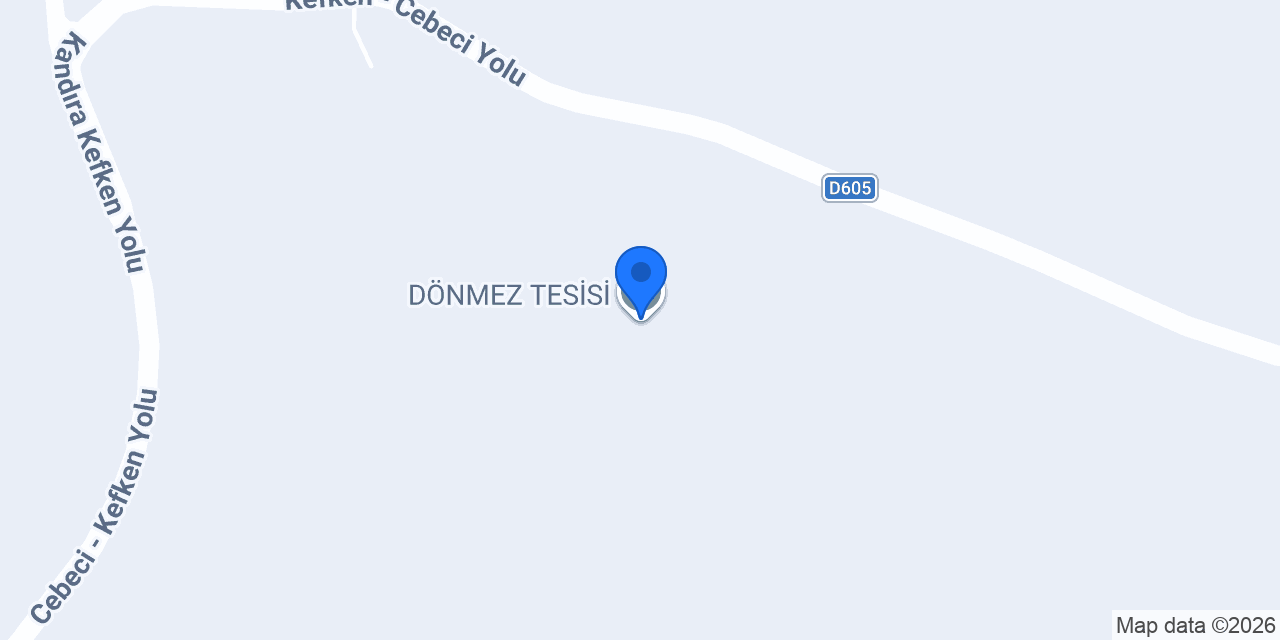 DÖNMEZ TESİSİ konumu