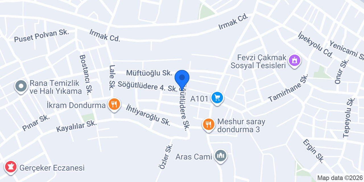 BENLİ AĞAÇ PARKE konumu