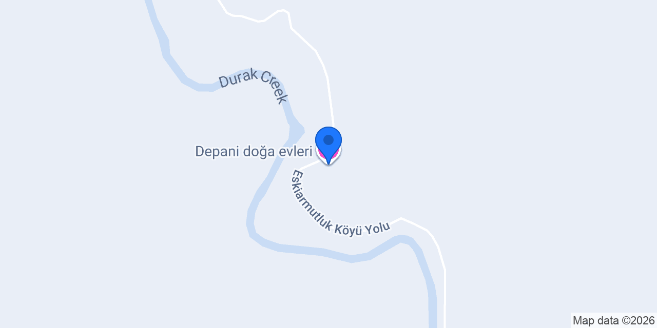Depani doğa evleri konumu