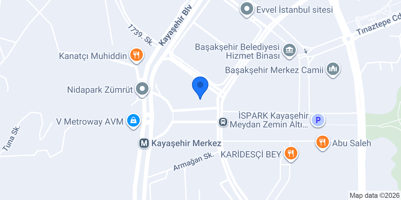İstanbul Restaurant konumu