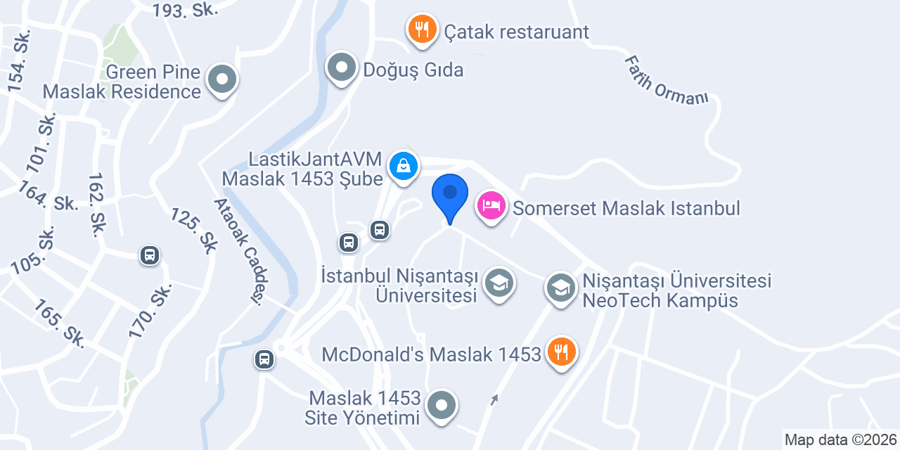 Maslak Aparts konumu