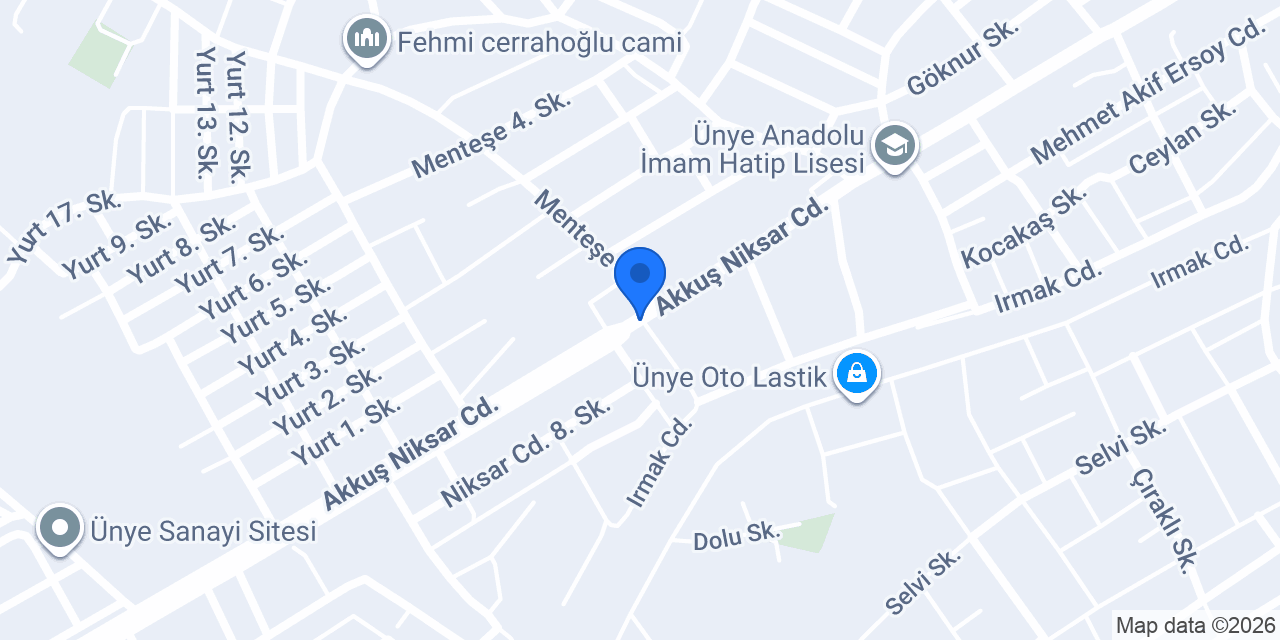 Otorapor konumu