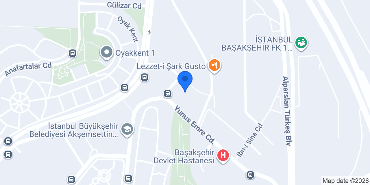 Domino's Pizza Başakşehir Stadyum konumu