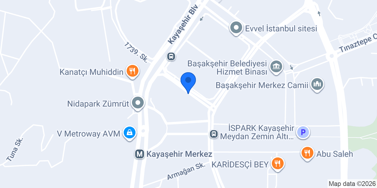 Çita Group konumu