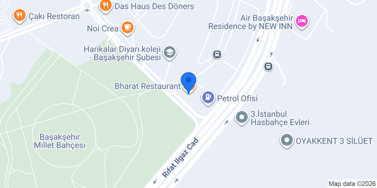 Bharat Restaurant konumu