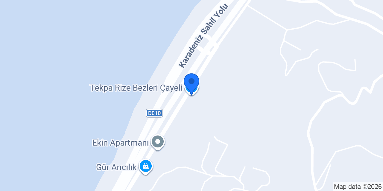 Tekpa Rize Bezleri Çayeli konumu