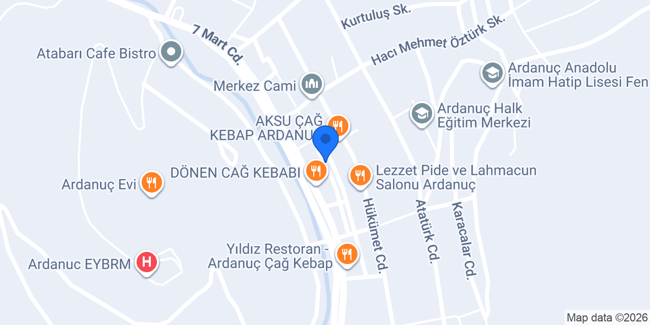 Yiğit Restoran konumu