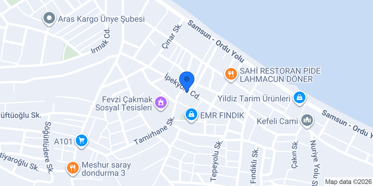 Kup Terzi konumu