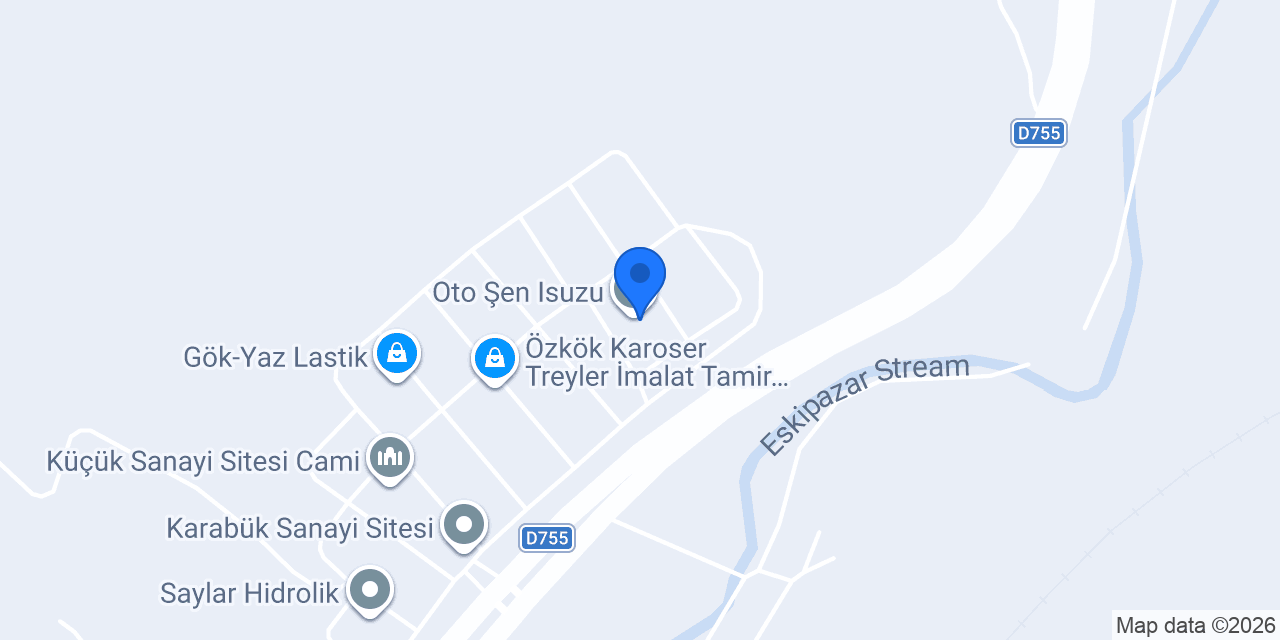 Oto Şen konumu
