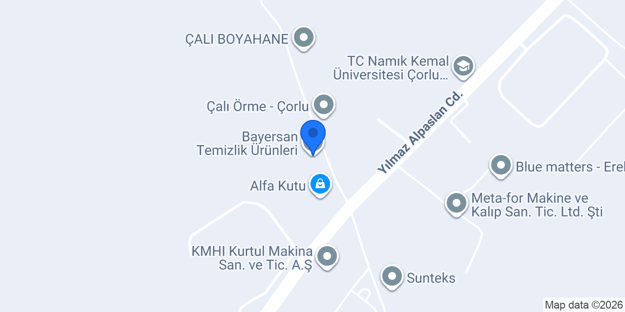 Bayersan Temizlik Ürünleri konumu